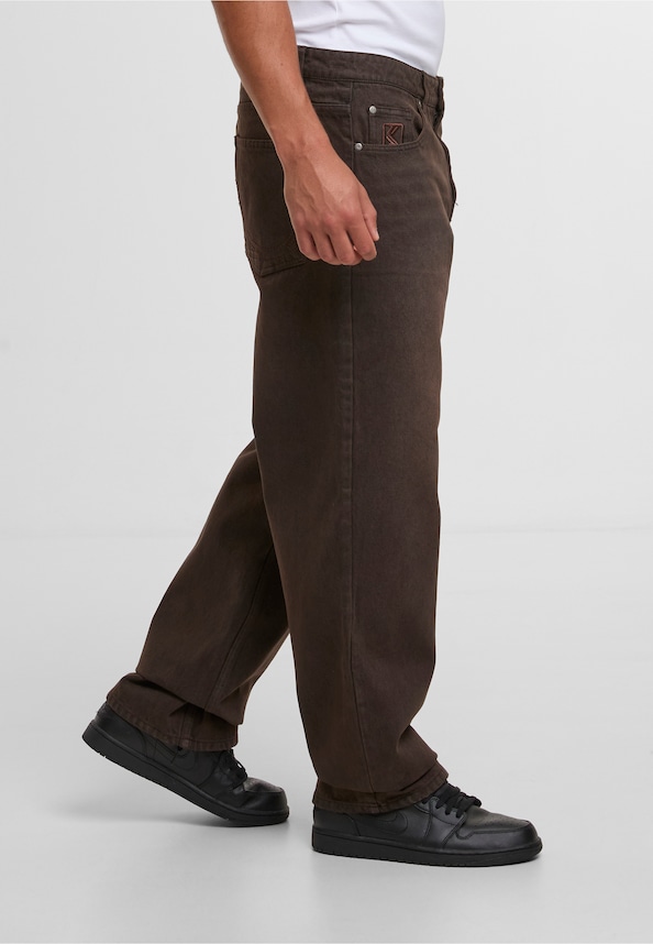 OG Brown Straight Leg Jeans-3