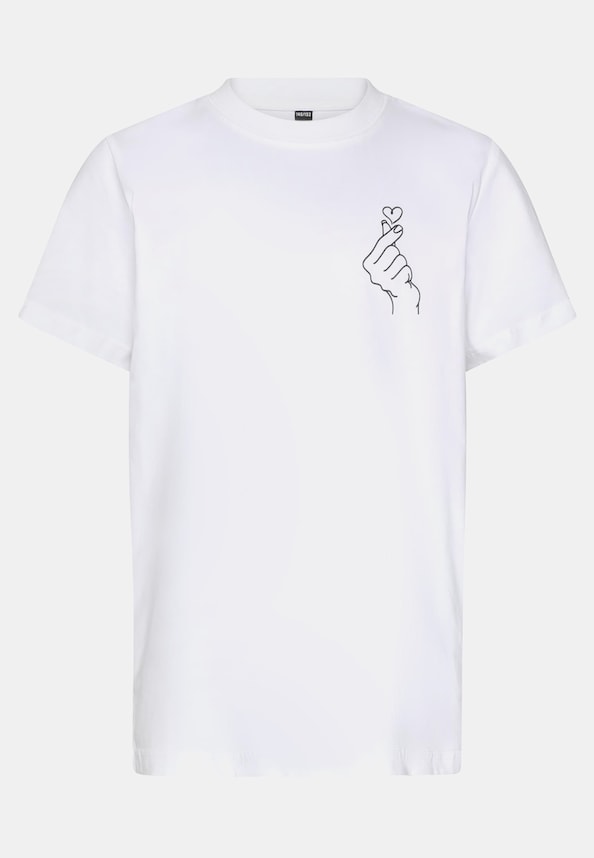 T-Shirt 2 Pack - kurzarm - Butterfly & Love Sign-0