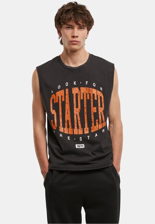 Starter Sleeveless Washed Tee-0