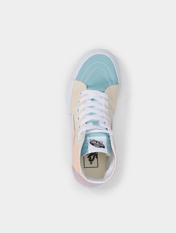 Vans UA SK-HI Tapered Pastel Block Sneakers-4