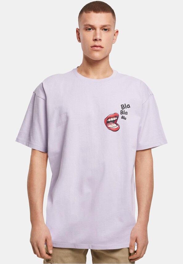 Bla Bla Bla Comic Heavy Oversized Tee-0