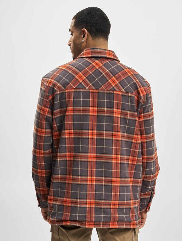 KM224-014-1 KK Chest Signature Heavy Flannel Overshirt-1