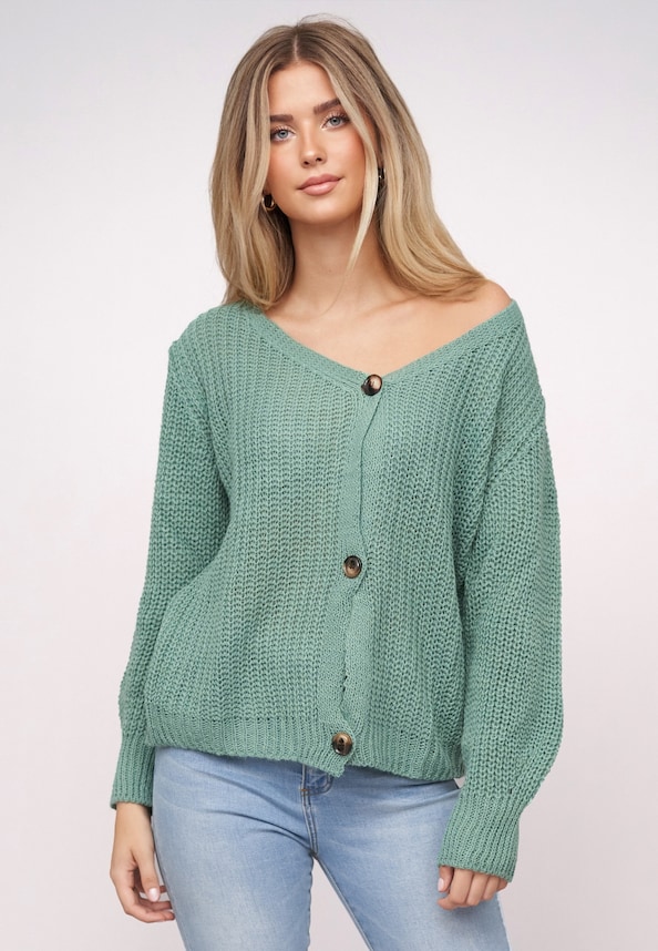 Knit Cardigan with buttons-0