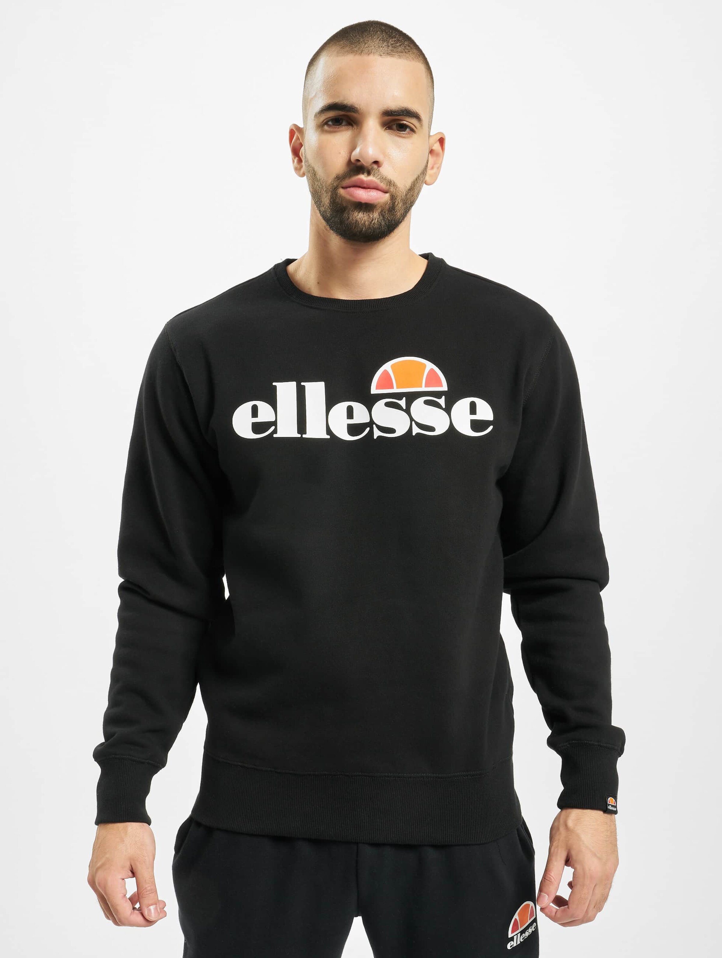 Ellesse hotsell black sweatshirt