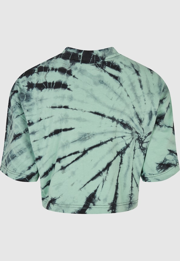 Ladies Oversized Cropped Tie Dye-5