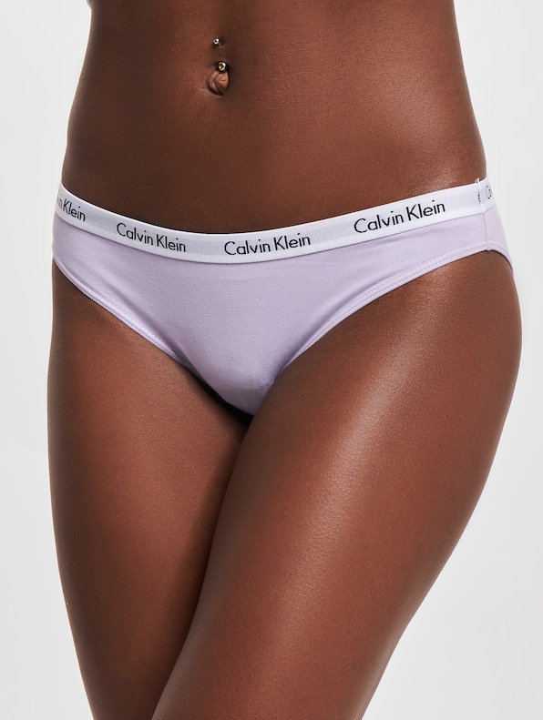 Calvin Klein Underwear 3 Pack Slip Black/White/Pastel-8