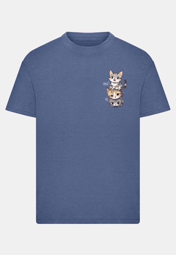 Kids Hi Cats -  Basic T-Shirt-2