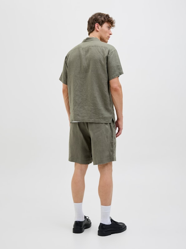 Jack & Jones Bill Lawrence Linen Shorts-1