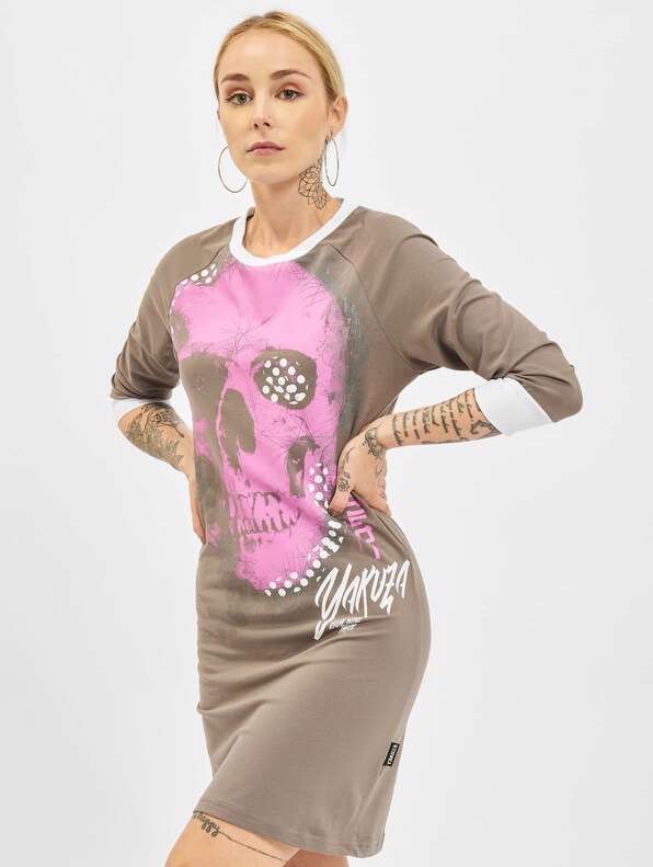 Glowing Skull Bodycon-2