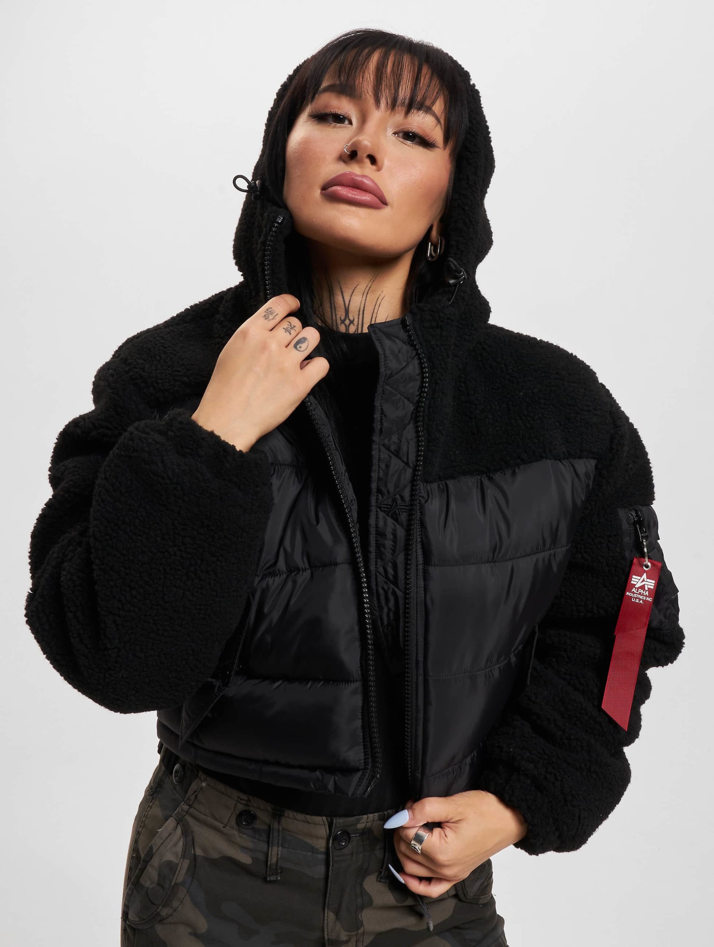 Alpha industries hotsell teddy jacket