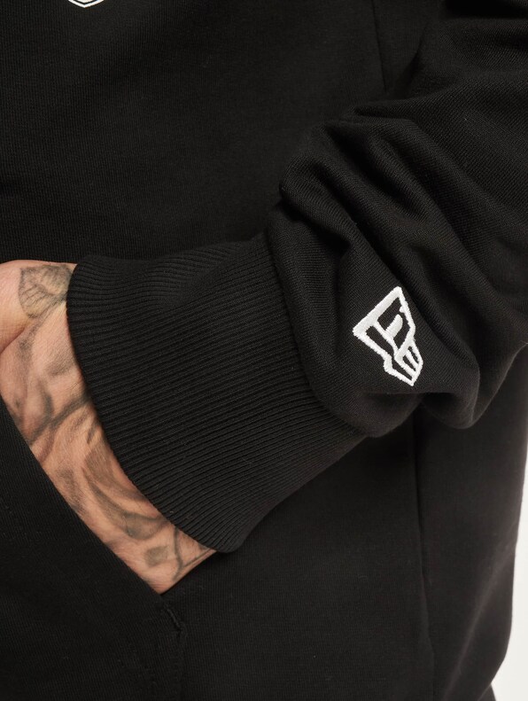 Sweatshirt New Era NBA Multi Logo Sleeve Black Hoodie