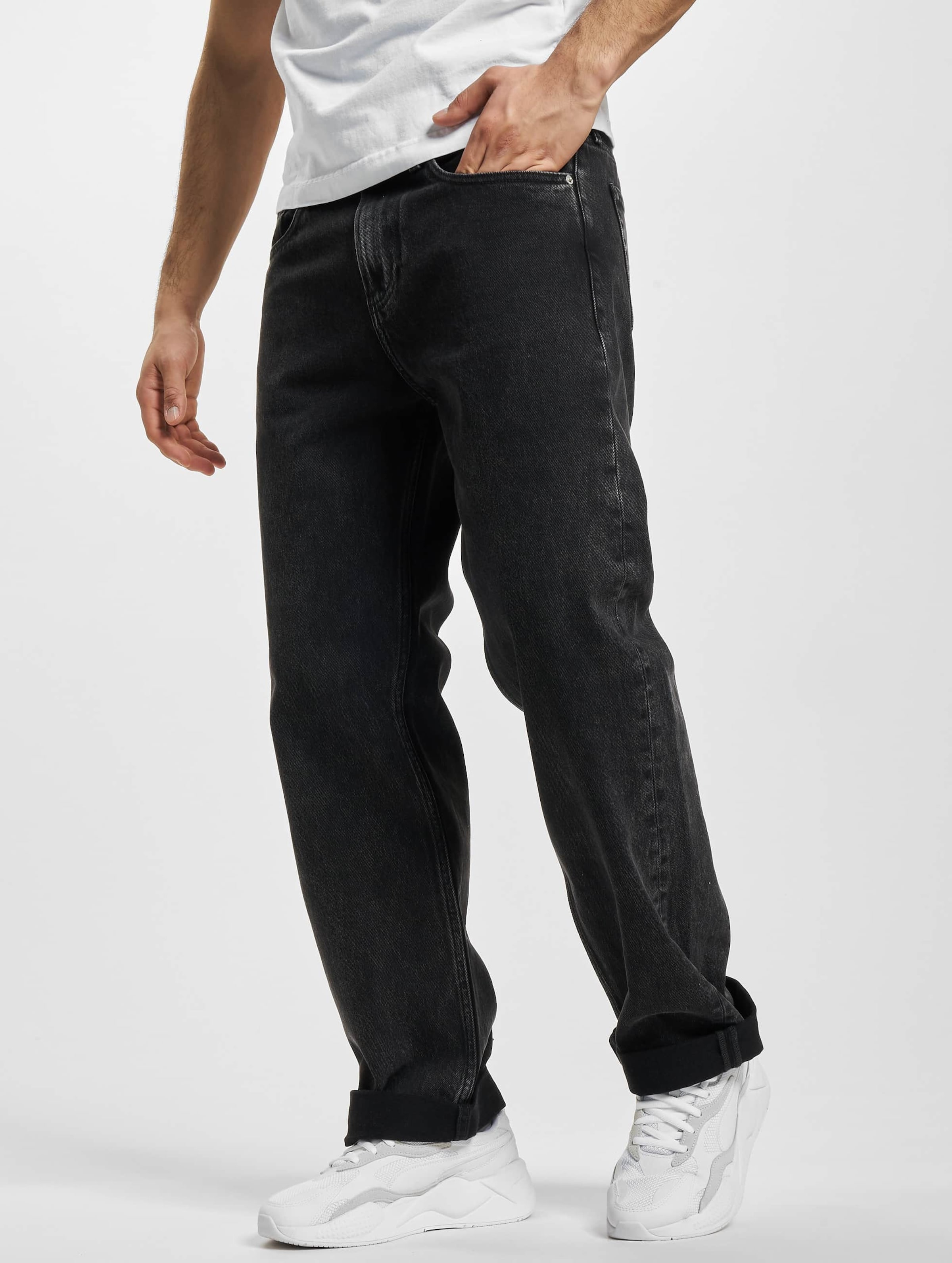 Calvin Klein Jeans 90s Mannen op kleur zwart, Maat 30