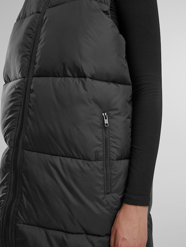 Ladies Long Hooded Puffer-3