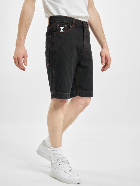 Karl Kani Og Rinse Denim Shorts-2