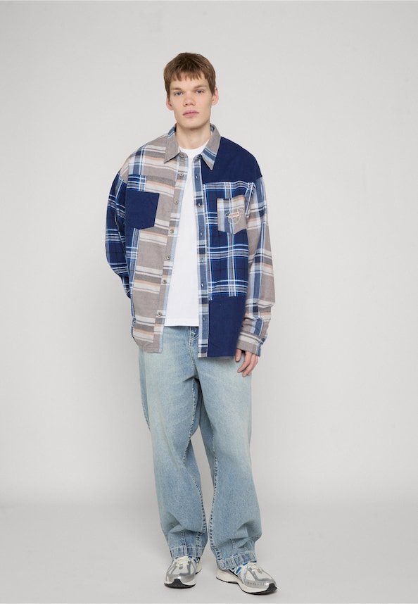 LS INDIGO PRINTED FLANNEL -4