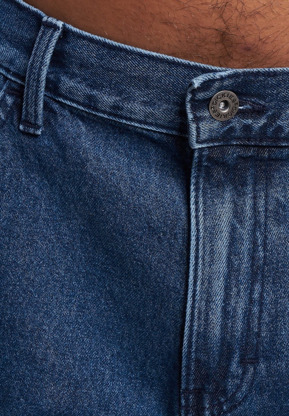 Double Knee Denim Straight-5