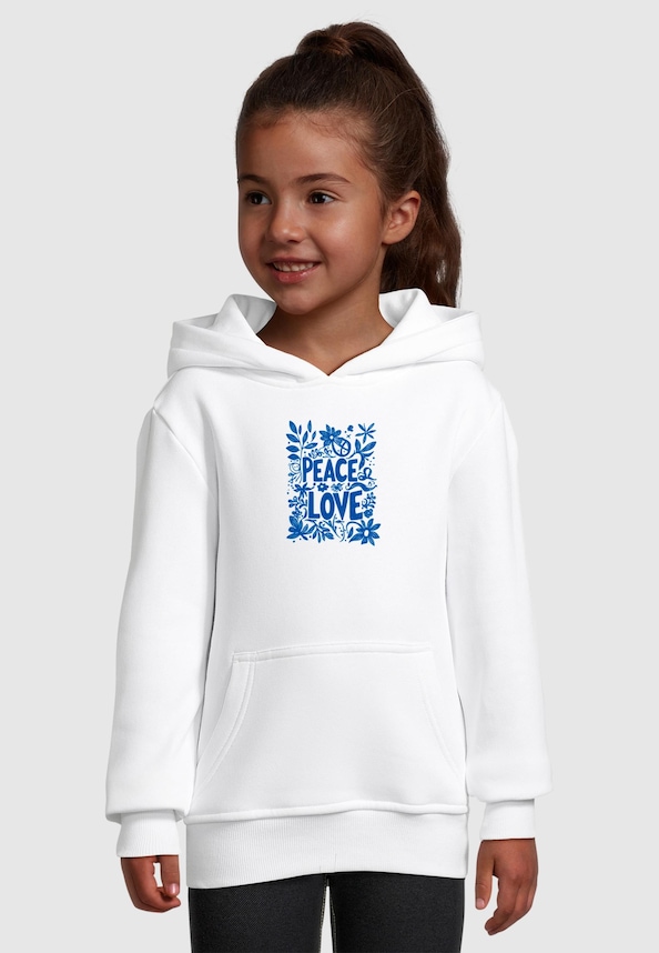 Kids Peace Love - Basic Hoody-0