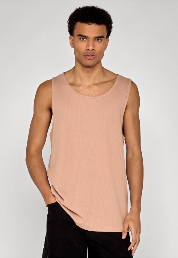 Sleeveless Waffle -0
