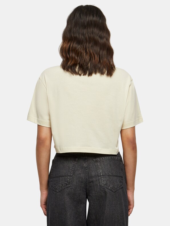 Build Your Brand Ladies Short Oversized Tee-1