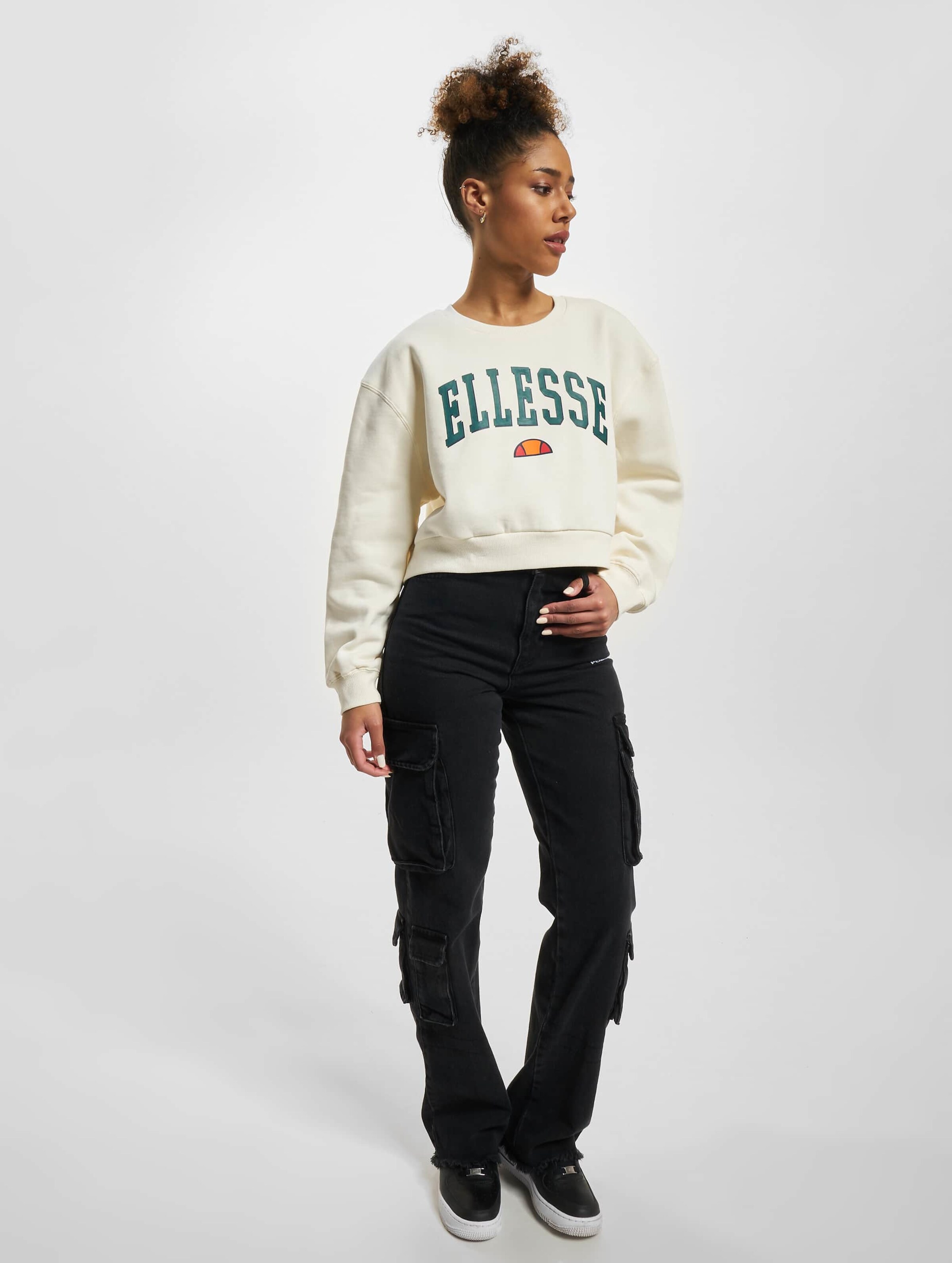 Ellesse cargo crop online hoodie