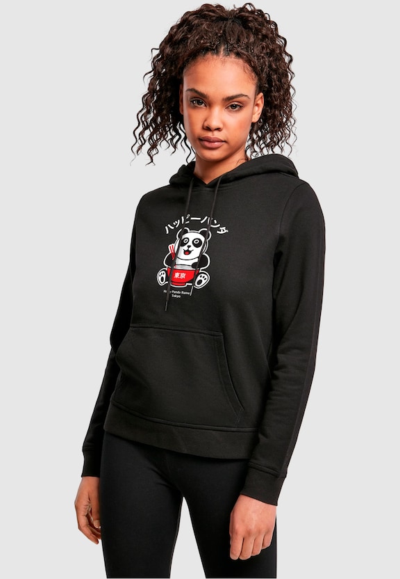 Ladies TORC - Happy Panda Basic Hoody-0