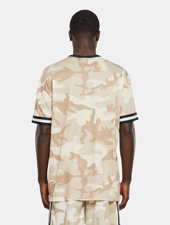 Urban Classics Oversized  Mesh AOP T-Shirts-1