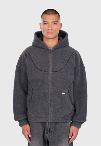 WAVY TEDDY ZIP HOODIE