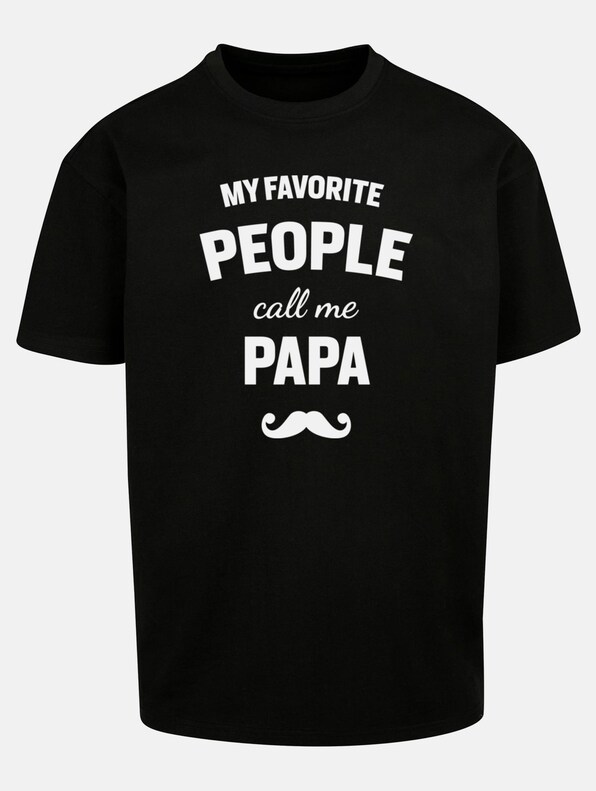 Fathers Day - My Favorite People Call Me Papa Heavy Oversize-2