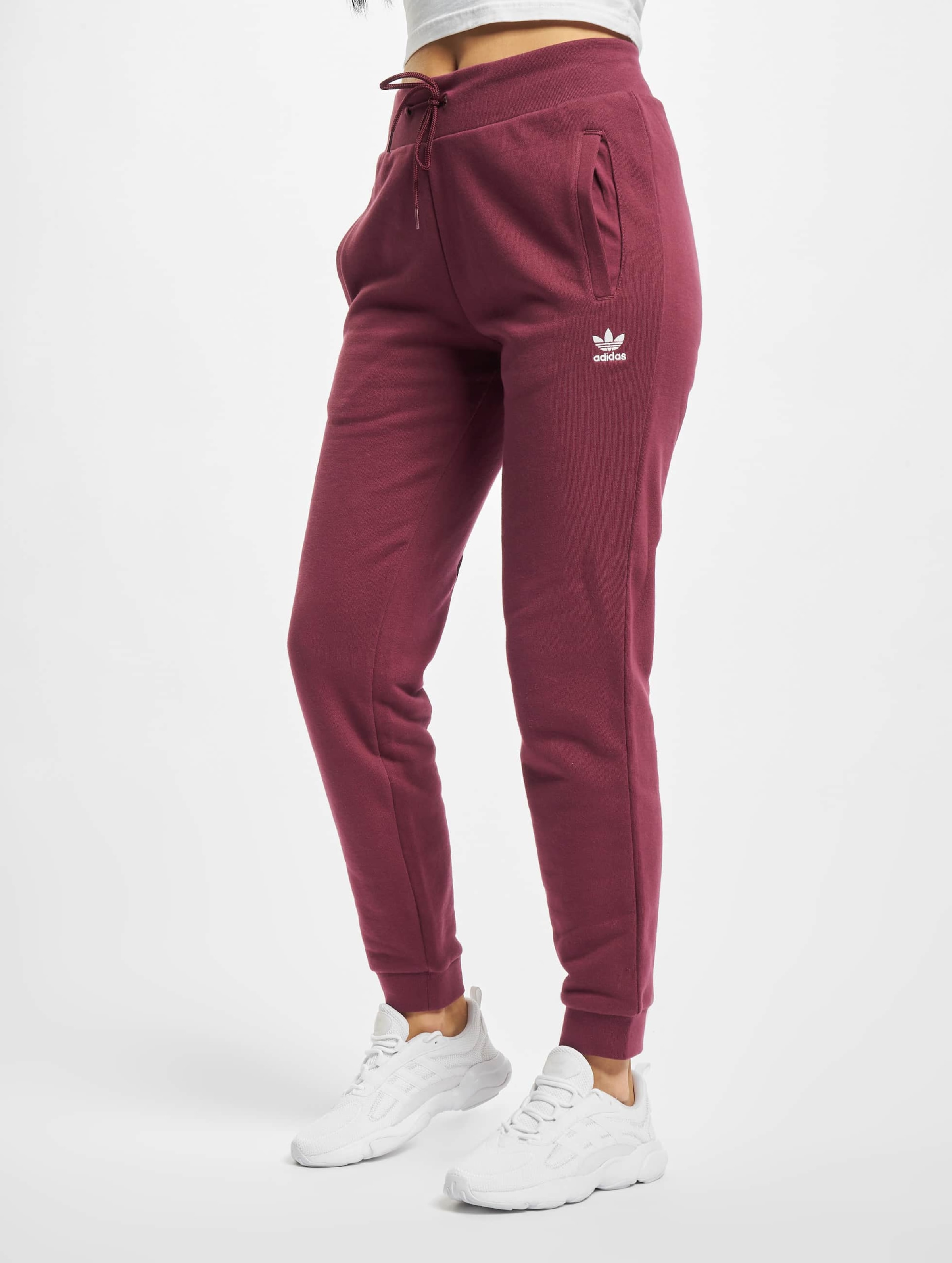 Adidas maroon online joggers