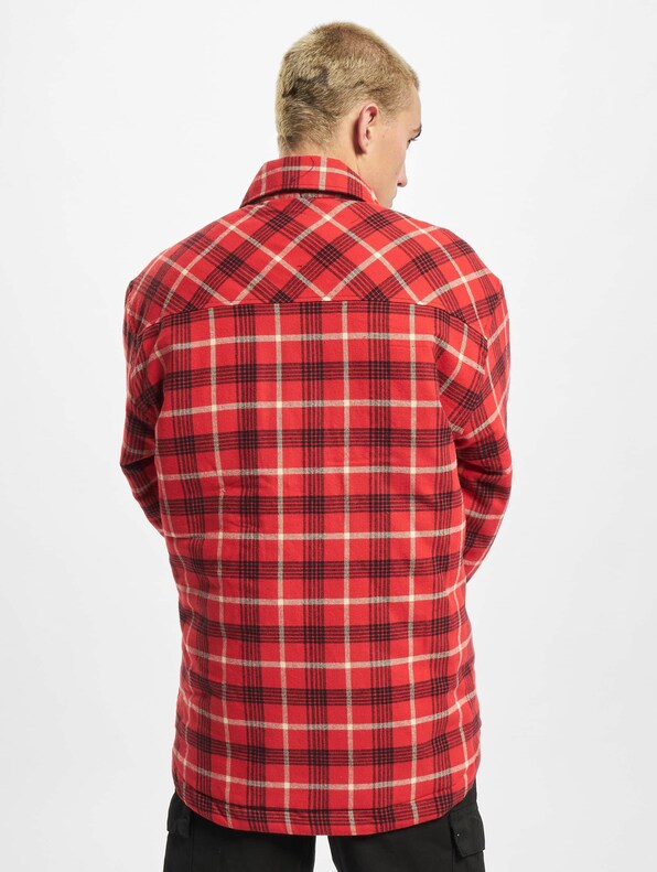 Plaid Quilted Shirt-1