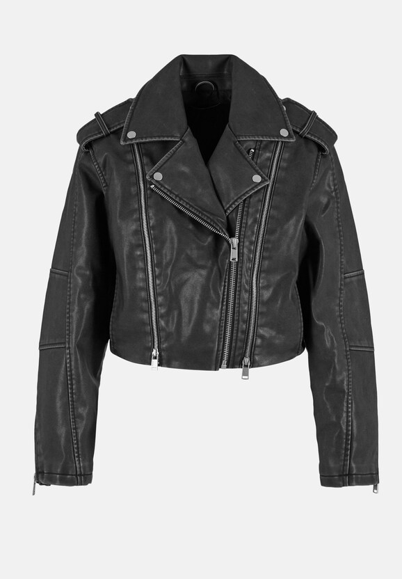 Casey Faux Leather Washed-7
