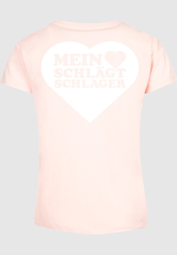 Ladies MHSS Herz Weiß T-Shirt V2-3