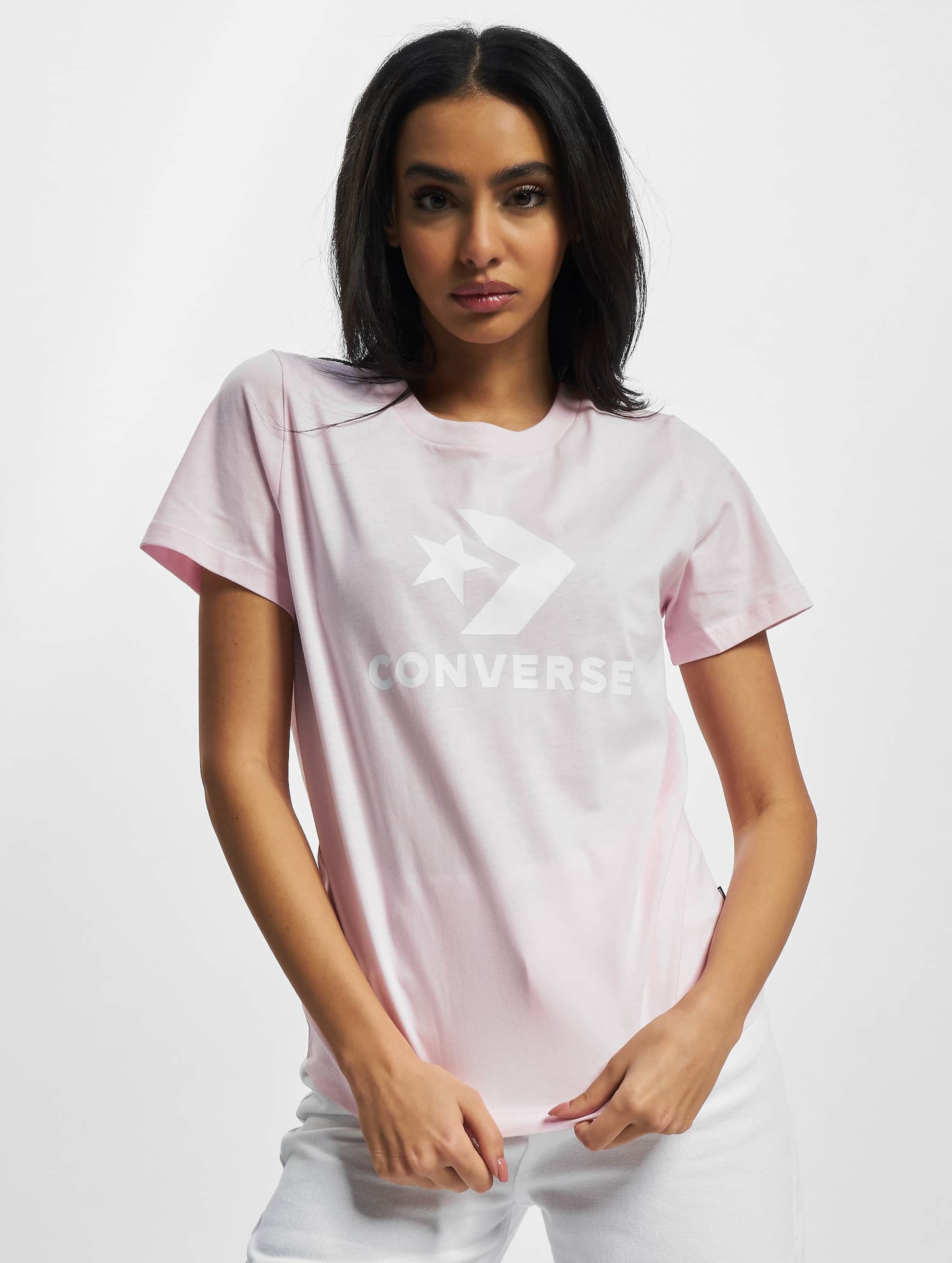 Pink on sale converse shirt