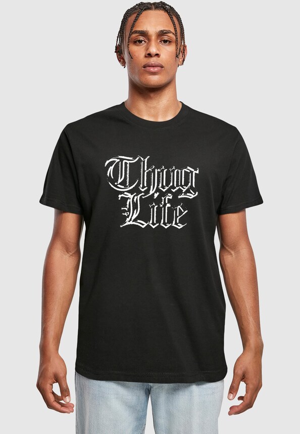 Thug Life Wording Tee-0