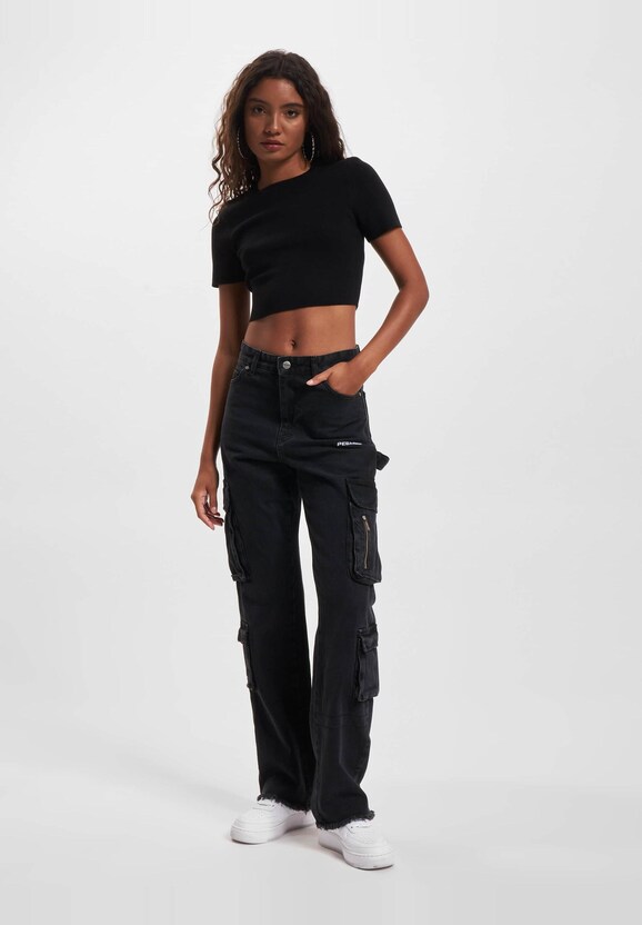 Ss Crop O-Neck Knt-4