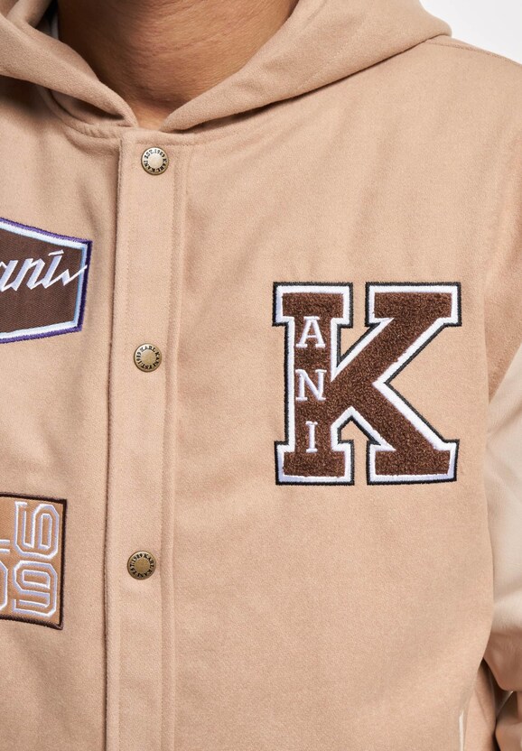 Retro Patch Hooded Block -3