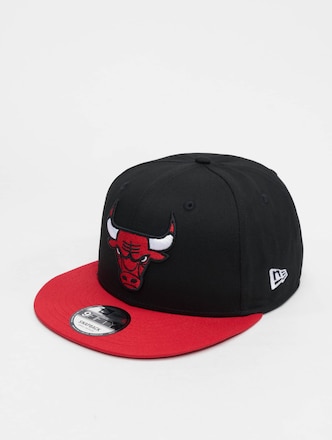 New Era Contrst Side Patch 9Fifty Chicago Bulls Fitted Cap