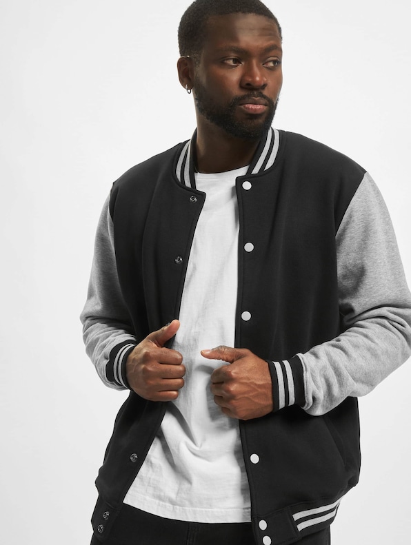 2-Tone College Sweatjacket -0