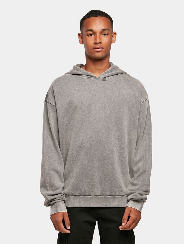 Build Your Brand Acid Washed Oversized Hoody-2