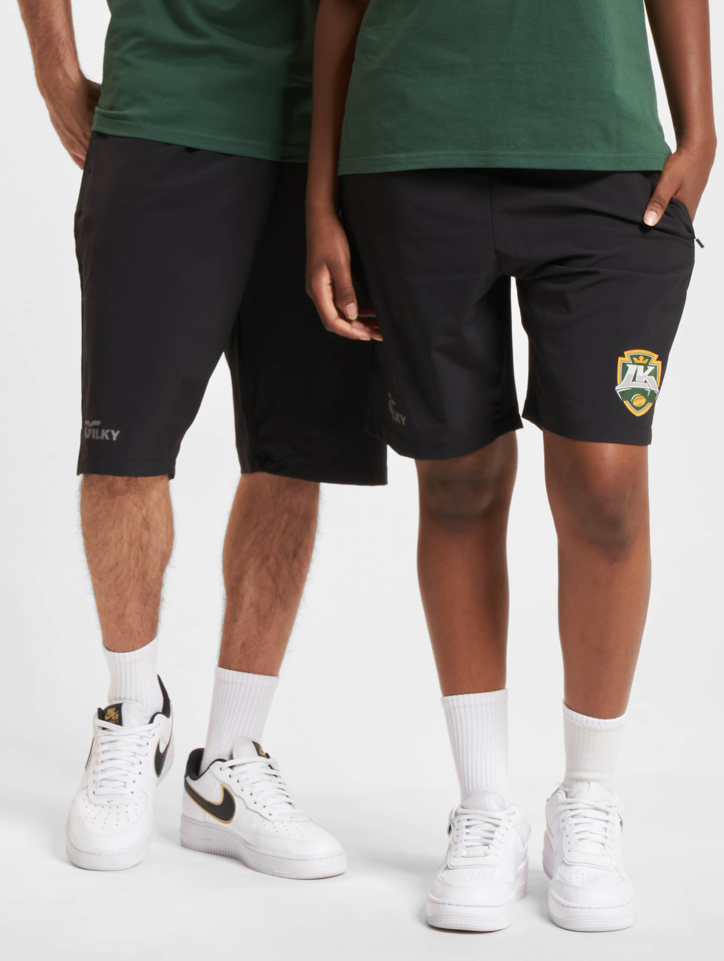 European League Of Football ELF Leipzig Kings On-Field Performance Shorts op kleur zwart, Maat XS