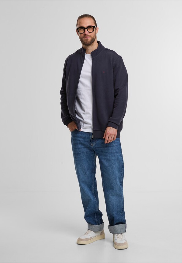 Sweat Stand-Up Cardigan-2