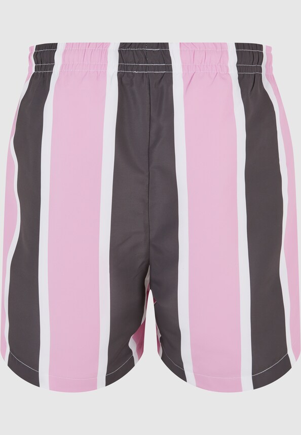 KM242-037-2 Retro Striped Boardshorts-4