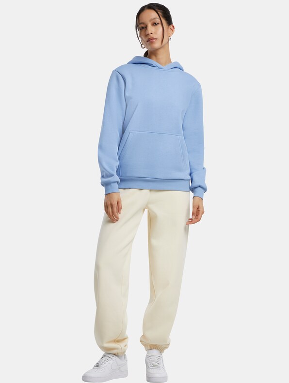 Build Your Brand Ladies Fluffy Hoody-3