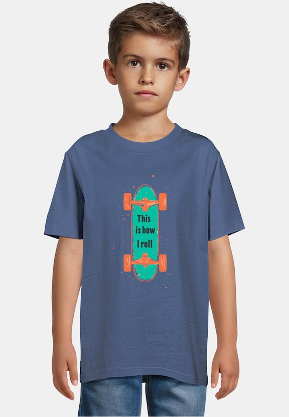 Kids I Roll -  Basic T-Shirt-0