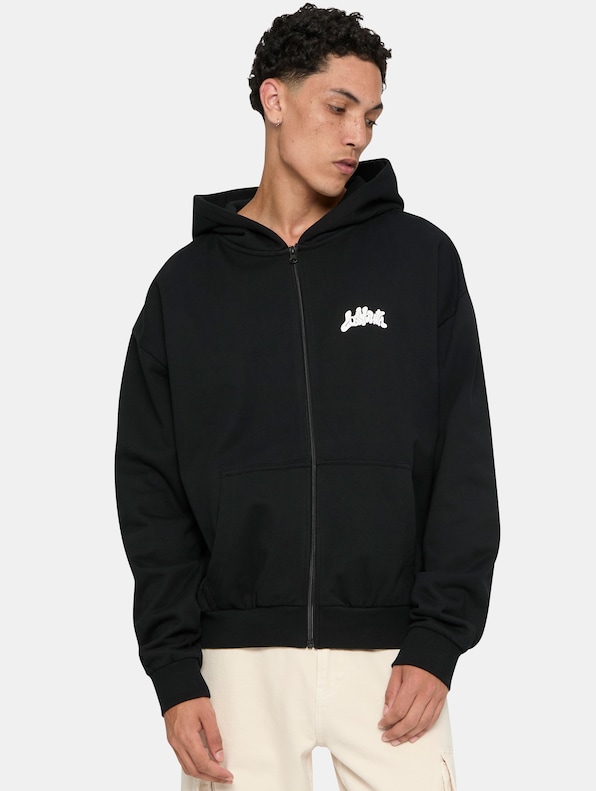 Lost Youth Circle Zip Hoodies-0