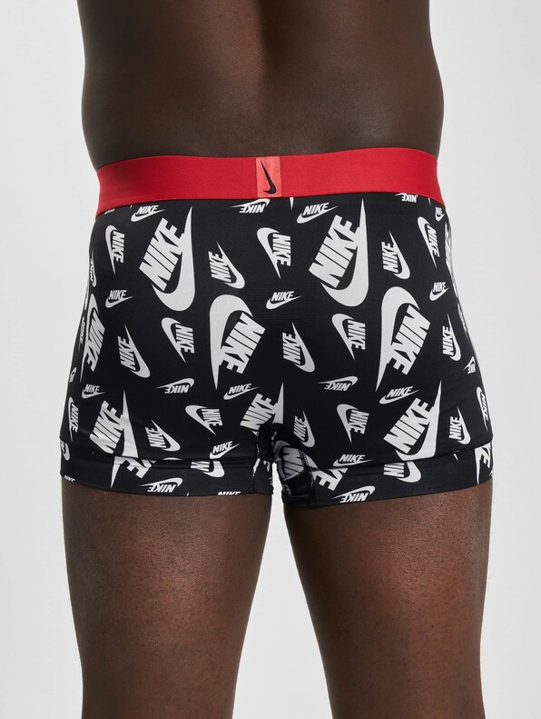 Nike Dri/Fit Essential Micro Boxer Shorts Black Shoebox Print/Uni-1