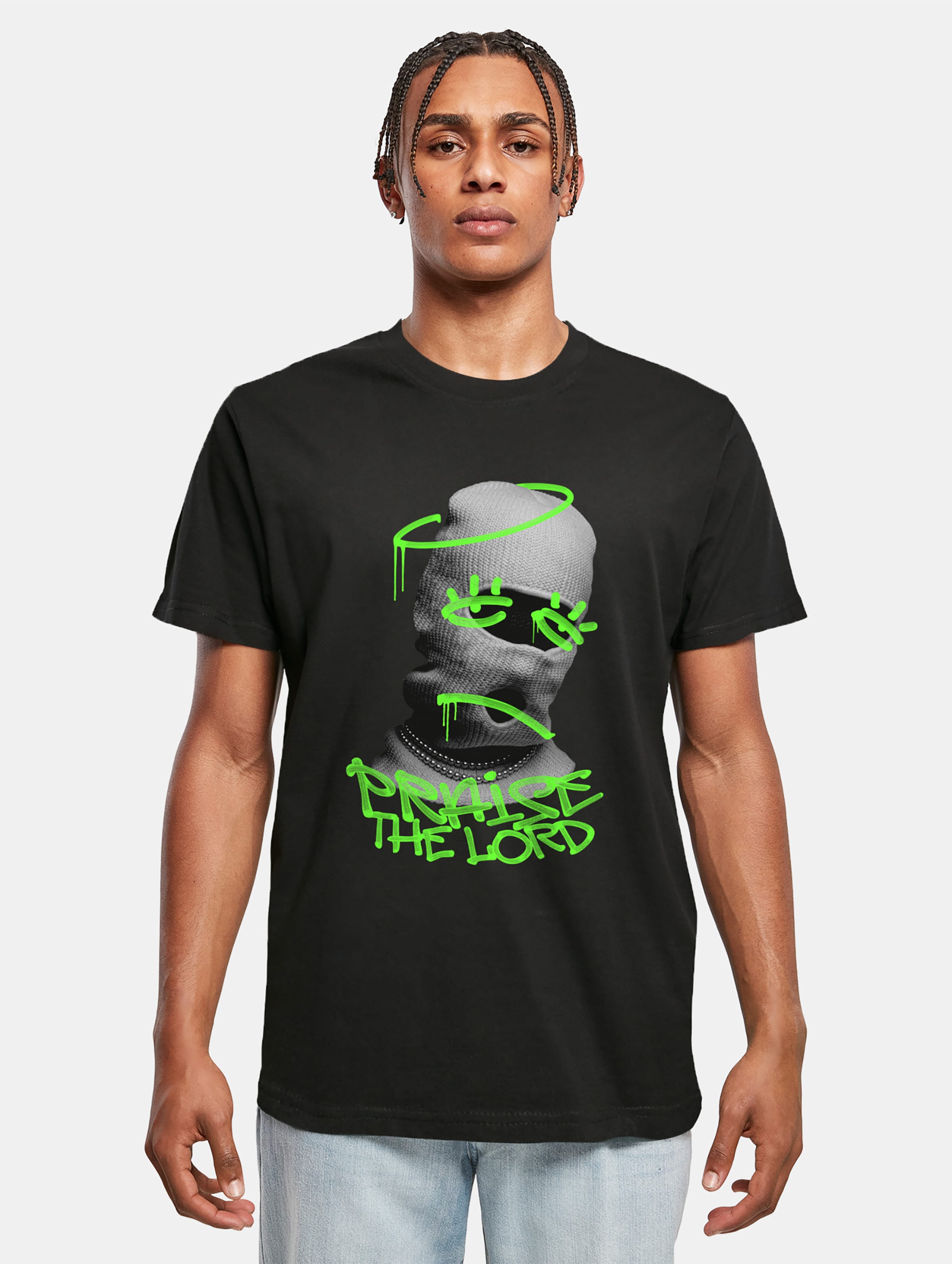 Mister Tee - Praise The Lord Heren T-shirt - XXL - Zwart