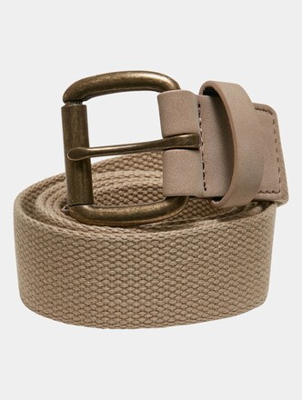 Eyelet Canvas Belt