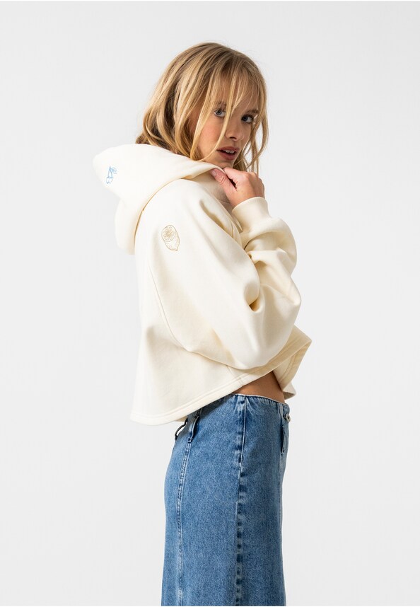 Cropped Hoodie Scribble-3