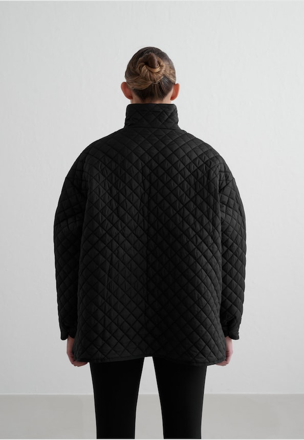 Oversized Quilted Jacket-1